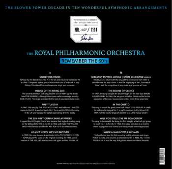 LP The Royal Philharmonic Orchestra: Remember The 60's LTD | NUM | CLR