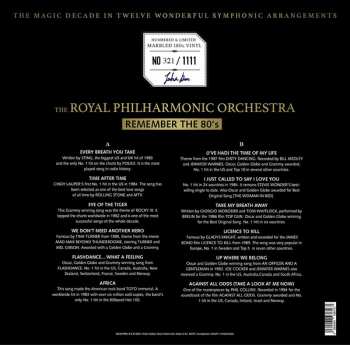 LP The Royal Philharmonic Orchestra: Remember The 80's LTD | NUM | CLR