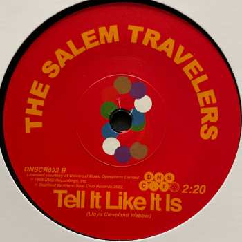 SP The Salem Travelers: Give Me Liberty Or Death / Tell It Like It Is