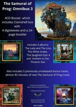 4CD/Box Set The Samurai Of Prog: Omnibus – 3