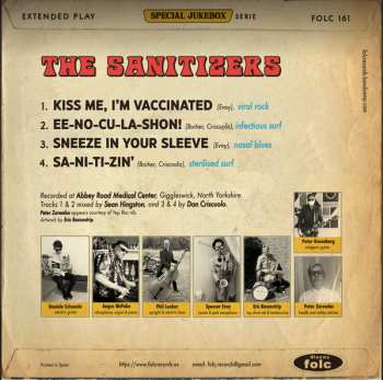 SP The Sanitizers: Kiss Me, I'm Vaccinated 