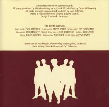 CD The Senti-mentals: Who Knows, Who Cares?