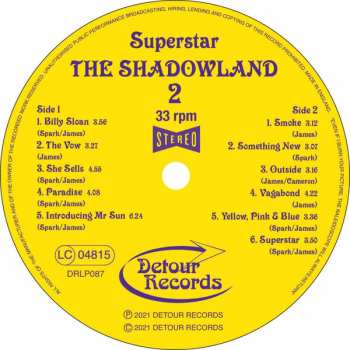 LP/CD The Shadowland: Superstar