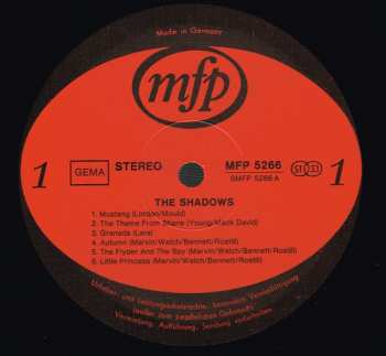LP The Shadows: Mustang