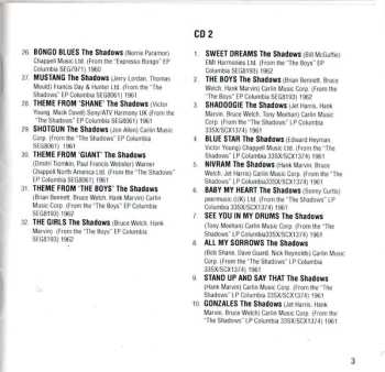 2CD The Shadows: The Complete Releases 1959 - 1962