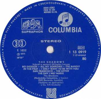 LP The Shadows: The Shadows