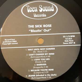 LP Sick Rose: Blastin' Out