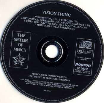 CD The Sisters Of Mercy: Vision Thing