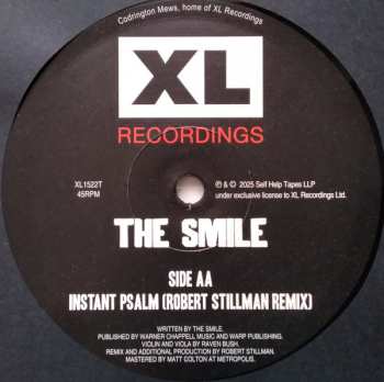 LP The Smile: Don't Get Me Started / Instant Psalm Remixes LTD