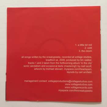 CD The Sneakypeeks: A Little Bit Red