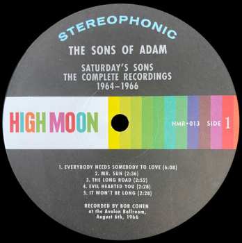 2LP The Sons Of Adam: Saturday's Sons | The Complete Recordings: 1964​-​1966