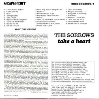 4CD/Box Set The Sorrows: Pink Purple Yellow And Red The Complete Sorrows