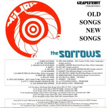 4CD/Box Set The Sorrows: Pink Purple Yellow And Red The Complete Sorrows