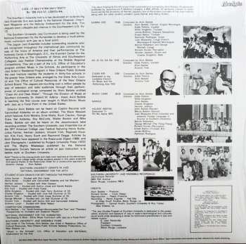2LP The Southern University Jazz Ensemble: Goes To Africa With Love