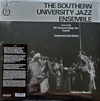 LP The Southern University Jazz Ensemble: Live At The 1971 American College Jazz Festival