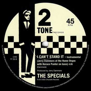 EP The Specials: Friday Night, Saturday Morning / I Can't Stand It (Work In Progress Versions) LTD