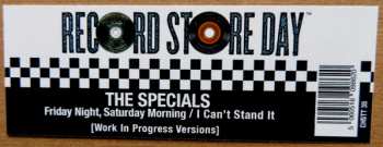 EP The Specials: Friday Night, Saturday Morning / I Can't Stand It (Work In Progress Versions) LTD