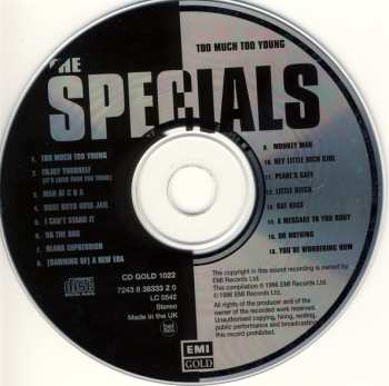 CD The Specials: Too Much Too Young
