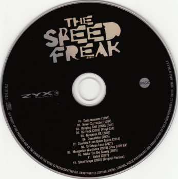 CD The Speed Freak: The Best Of 25 Years (1992-2017)