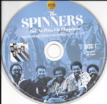7CD/Box Set Spinners: Ain’t No Price On Happiness - The Thom Bell Studio Recordings (1972-1979)