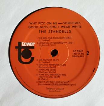 LP The Standells: Why Pick On Me - Sometimes Good Guys Don't Wear White