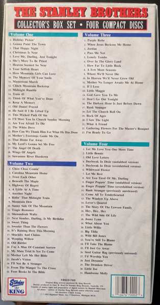 5CD The Stanley Brothers: The Early Starday/King Years 1958-1961