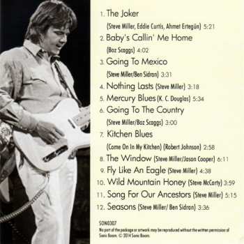 CD Steve Miller Band: New York 1976 (The Classic Broadcast)