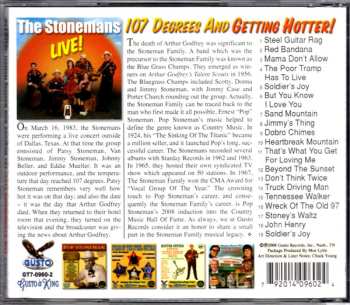 CD The Stonemans: The Stonemans Live! 107 Degrees And Getting Hotter!
