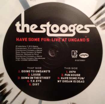LP The Stooges: Have Some Fun: Live At Ungano's CLR | LTD