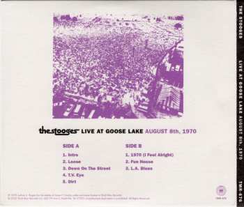 CD The Stooges: Live At Goose Lake (August 8th, 1970)