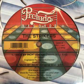 LP The Strikers: Inch By Inch