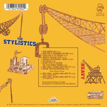 CD The Stylistics: Heavy
