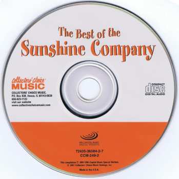 CD The Sunshine Company: The Best Of The Sunshine Company