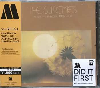 CD The Supremes: The Supremes Produced And Arranged By Jimmy Webb