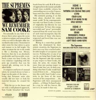 LP The Supremes: We Remember Sam Cooke LTD