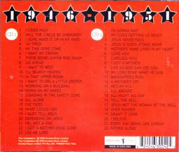 2CD The Swan Silvertones: 1946-1951