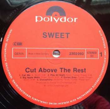 LP The Sweet: Cut Above The Rest