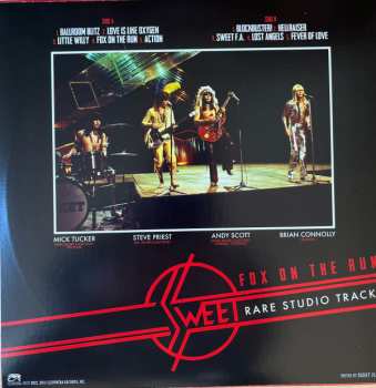 LP The Sweet: Fox On The Run: Rare Studio Tracks CLR