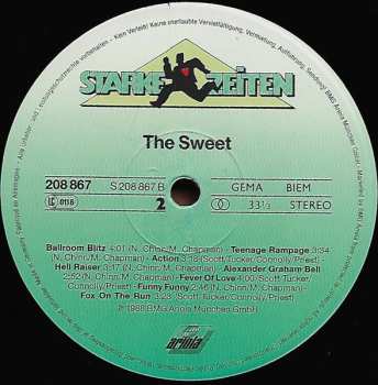 LP The Sweet: Starke Zeiten