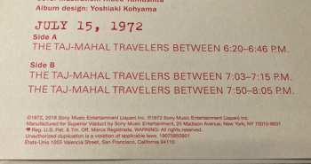 LP The Taj-Mahal Travellers: July 15, 1972 LTD
