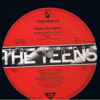 LP The Teens: Rock City Nights