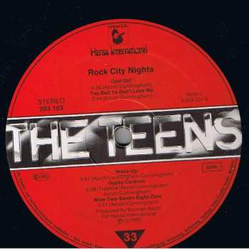 LP The Teens: Rock City Nights