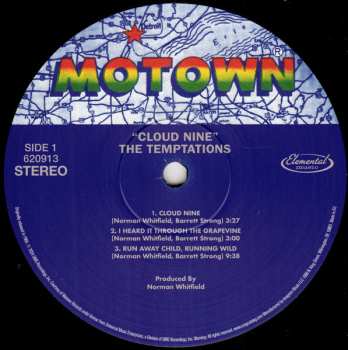 LP The Temptations: Cloud Nine LTD
