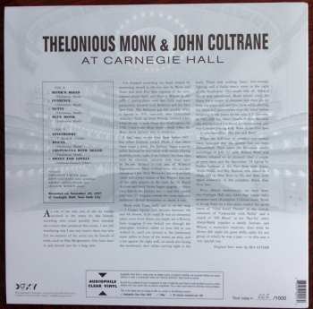 LP John Coltrane: At Carnegie Hall CLR | LTD | NUM