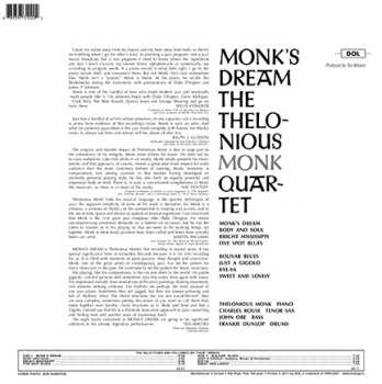 LP The Thelonious Monk Quartet: Monk's Dream