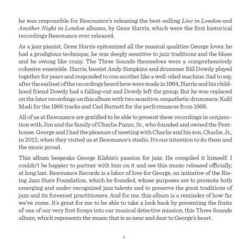 CD The Three Sounds: Groovin' Hard (Live At The Penthouse 1964-1968)