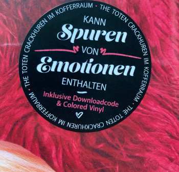 LP The Toten Crackhuren Im Kofferraum: Gefühle CLR | LTD