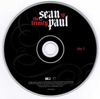 2CD Sean Paul: The Trinity  LTD