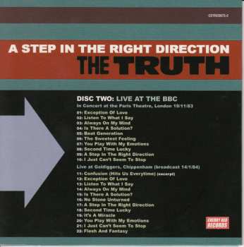 3CD The Truth: A Step In The Right Direction - Singles ● Demos ● BBC Live ● 1983-1984