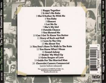 CD The Turtles: Save The Turtles: The Turtles Greatest Hits